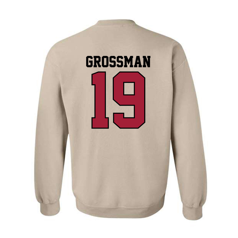 Oklahoma - NCAA Baseball : Jaxon Grossman - Sports Shersey Crewneck Sweatshirt-1