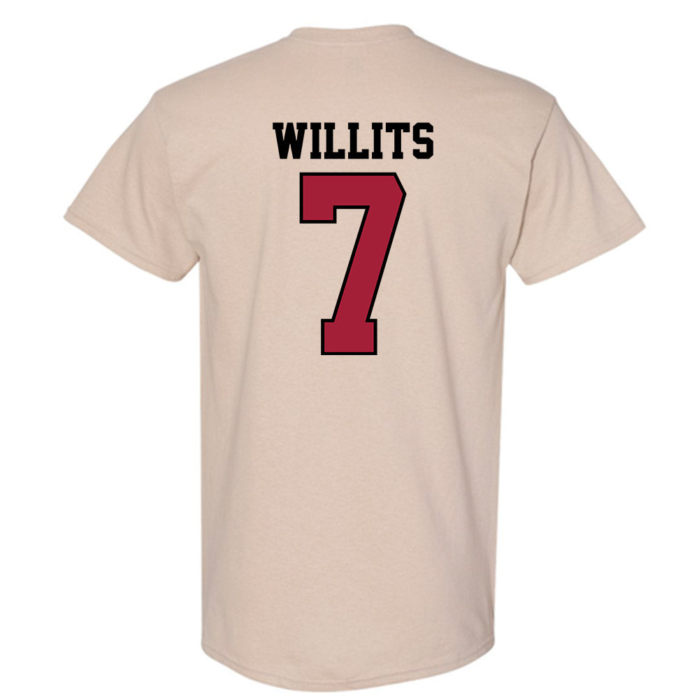 Oklahoma - NCAA Baseball : Jaxon Willits - Sports Shersey T-Shirt-1