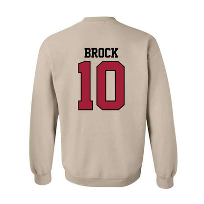 Oklahoma - NCAA Baseball : Brendan Brock - Sports Shersey Crewneck Sweatshirt-1