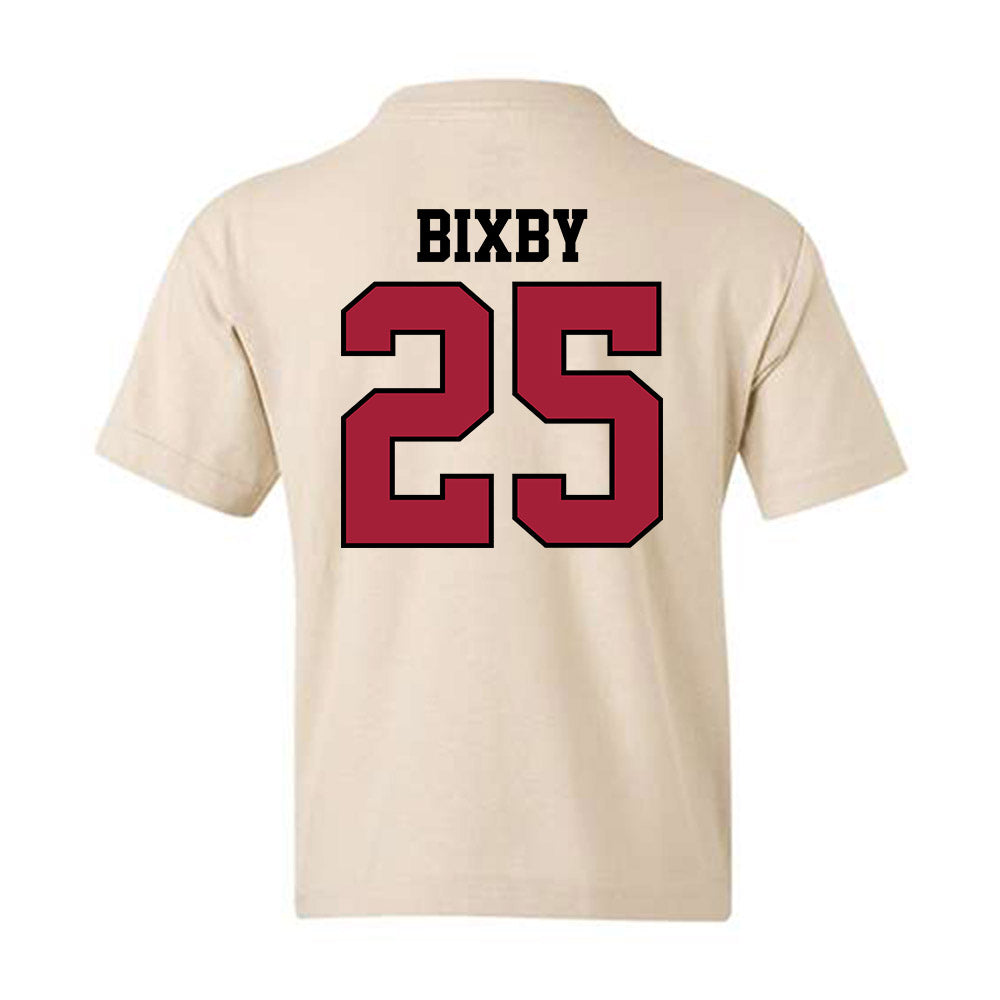 Oklahoma - NCAA Baseball : Mason Bixby - Sports Shersey Youth T-Shirt-1