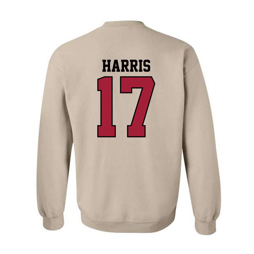 Oklahoma - NCAA Baseball : Dasan Harris - Sports Shersey Crewneck Sweatshirt-1