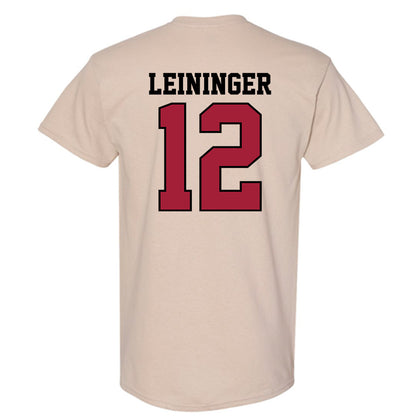 Oklahoma - NCAA Baseball : Ryley Leininger - Sports Shersey T-Shirt-1