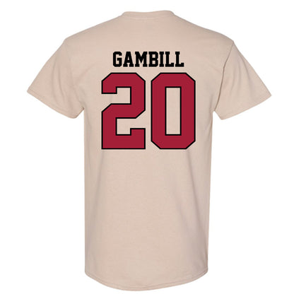 Oklahoma - NCAA Baseball : Trey Gambill - Sports Shersey T-Shirt-1
