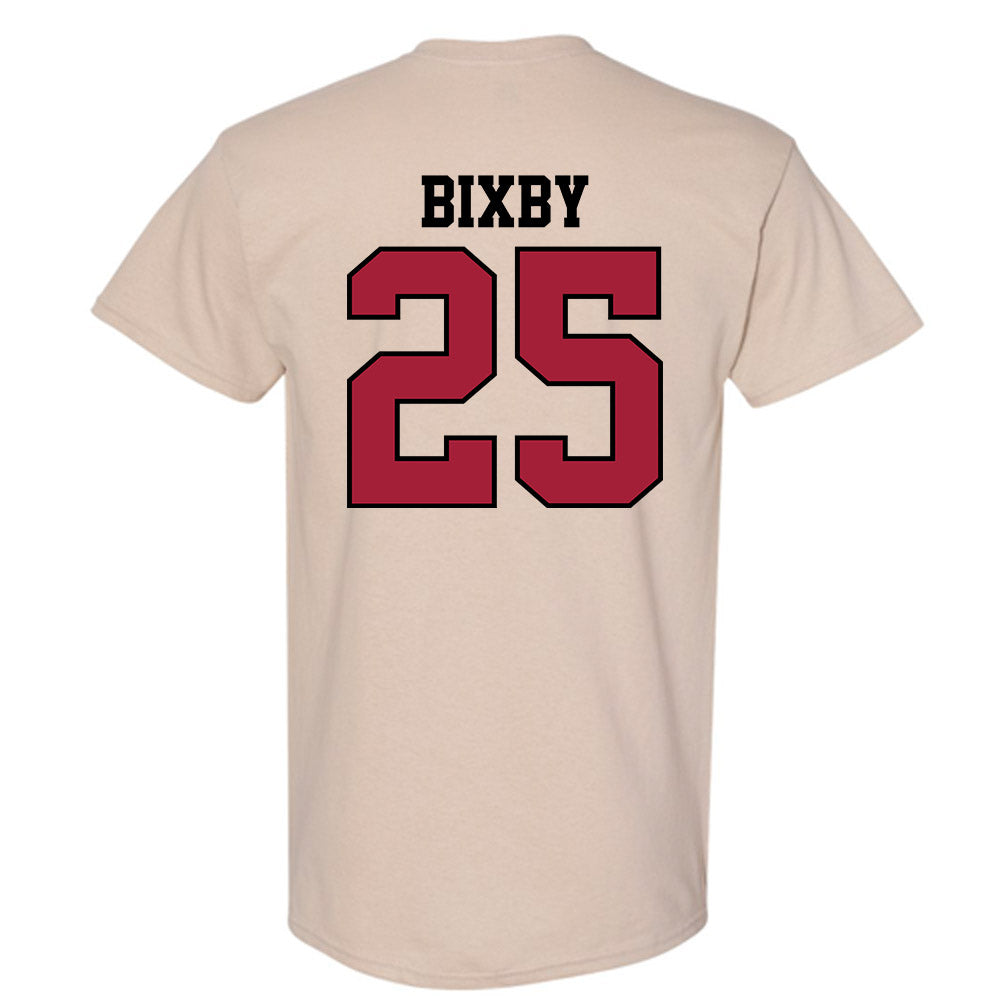 Oklahoma - NCAA Baseball : Mason Bixby - Sports Shersey T-Shirt-1