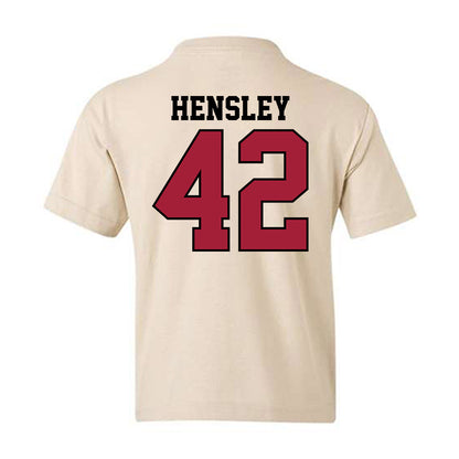 Oklahoma - NCAA Baseball : Reid Hensley - Sports Shersey Youth T-Shirt-1