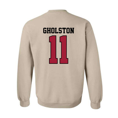Oklahoma - NCAA Baseball : Jacob Gholston - Sports Shersey Crewneck Sweatshirt-1