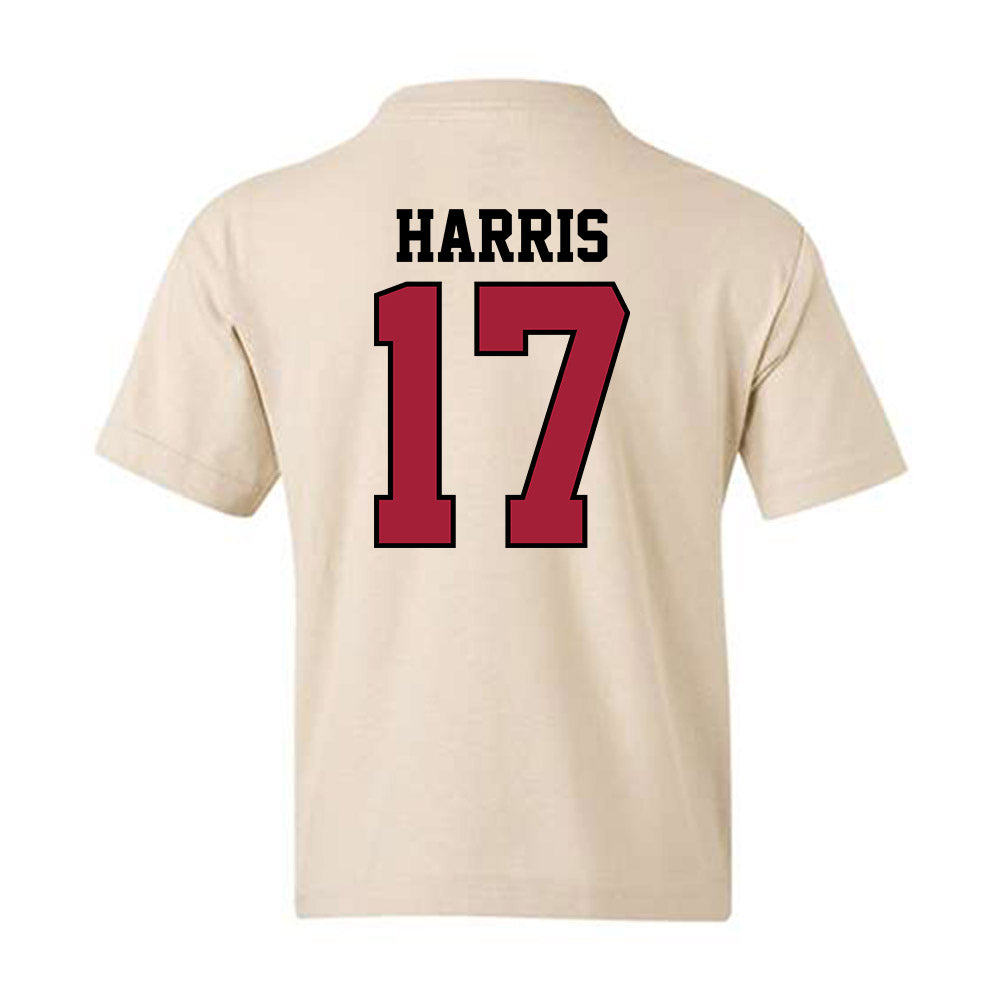 Oklahoma - NCAA Baseball : Dasan Harris - Sports Shersey Youth T-Shirt-1