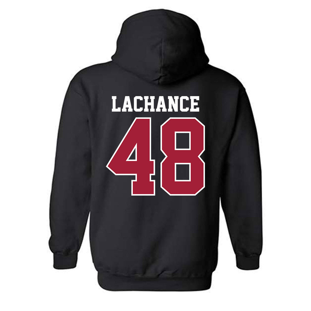 Oklahoma - NCAA Baseball : Deiten Lachance - Sports Shersey Hooded Sweatshirt-1