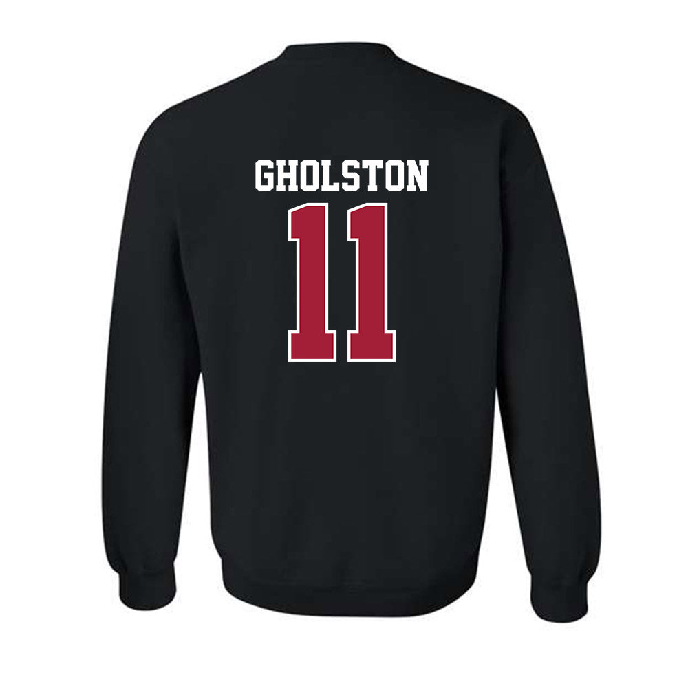 Oklahoma - NCAA Baseball : Jacob Gholston - Sports Shersey Crewneck Sweatshirt-1