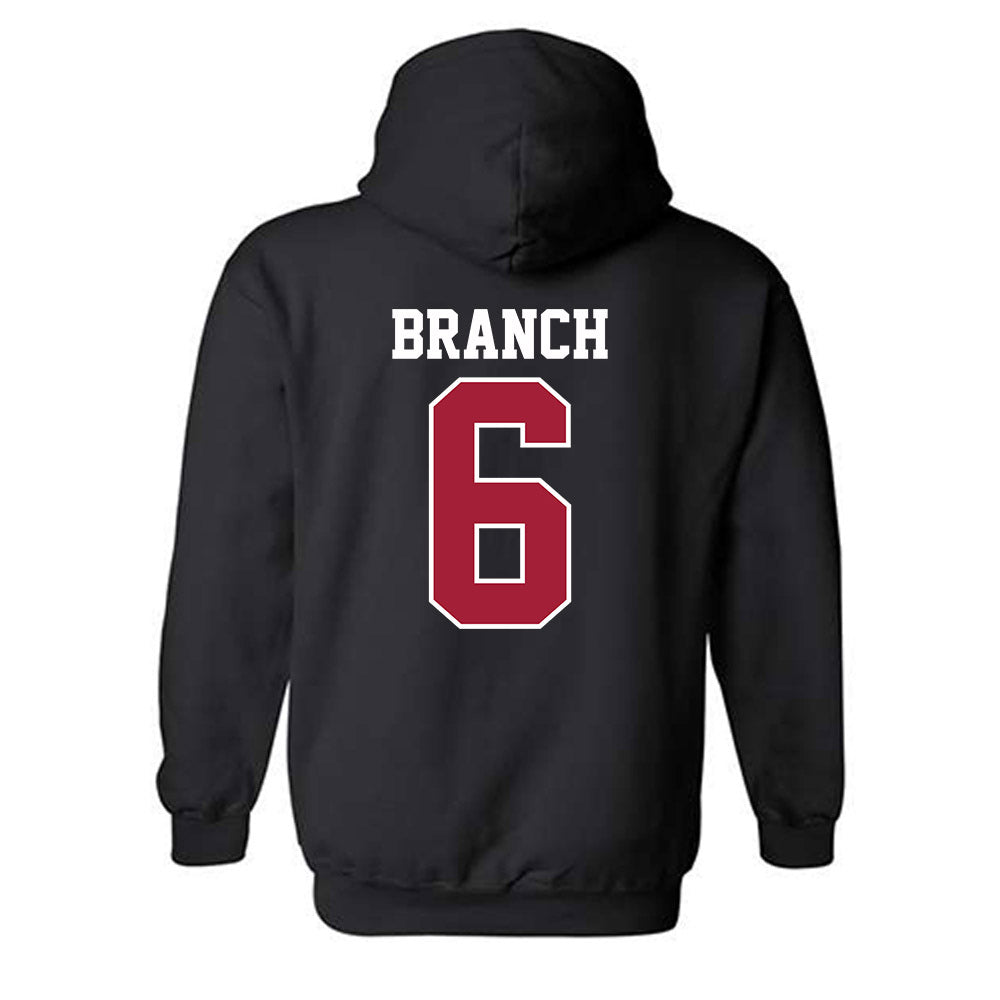 Oklahoma - NCAA Baseball : Kyle Branch - Sports Shersey Hooded Sweatshirt-1