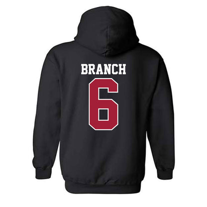 Oklahoma - NCAA Baseball : Kyle Branch - Sports Shersey Hooded Sweatshirt-1