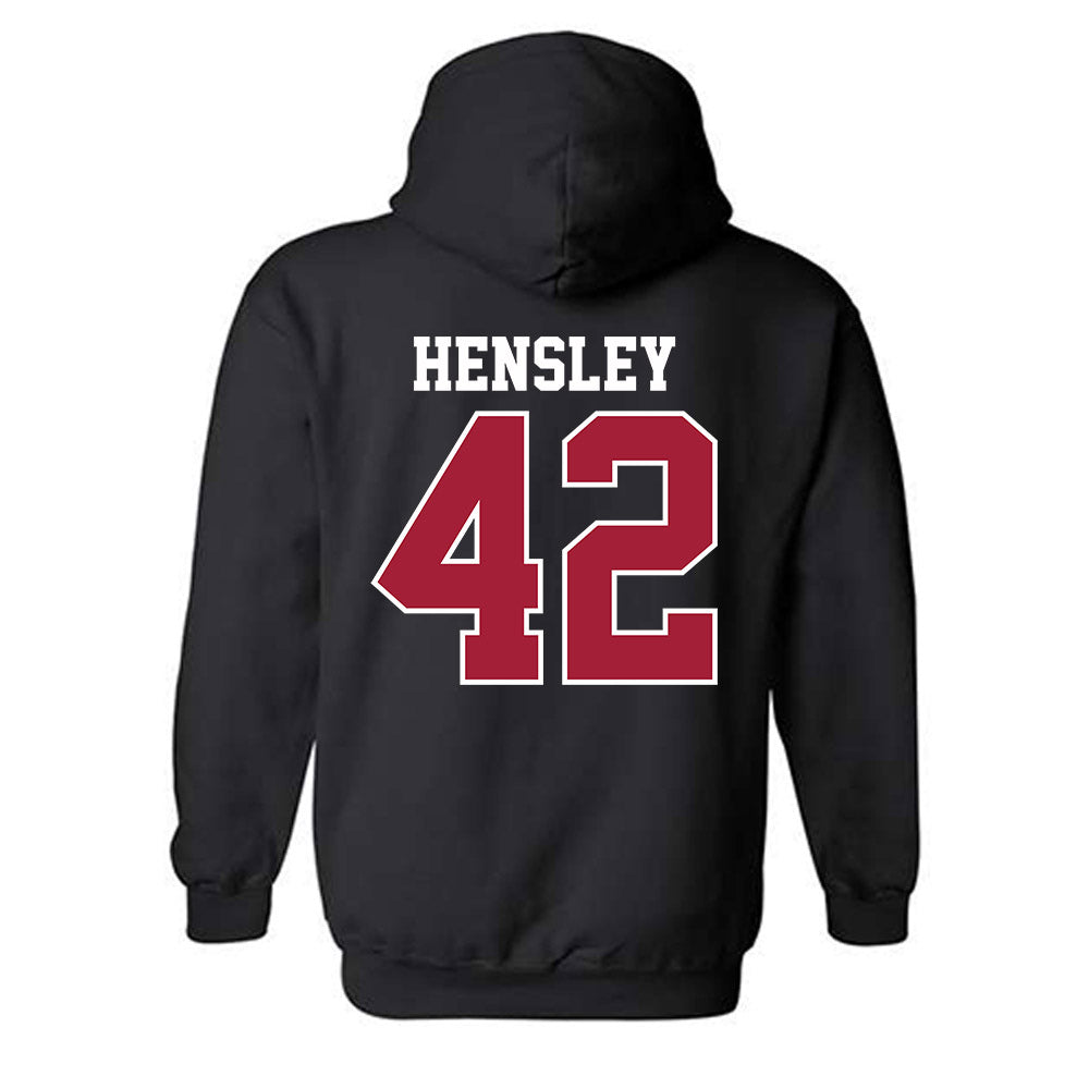 Oklahoma - NCAA Baseball : Reid Hensley - Sports Shersey Hooded Sweatshirt-1