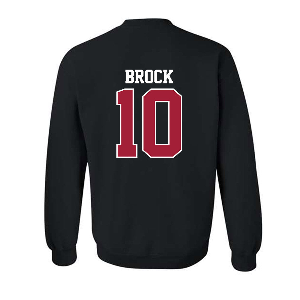 Oklahoma - NCAA Baseball : Brendan Brock - Sports Shersey Crewneck Sweatshirt-1