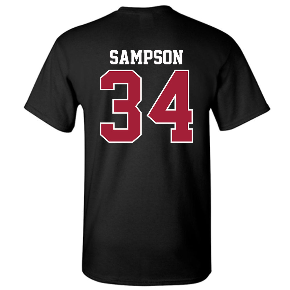 Oklahoma - NCAA Baseball : Beau Sampson - Sports Shersey T-Shirt-1