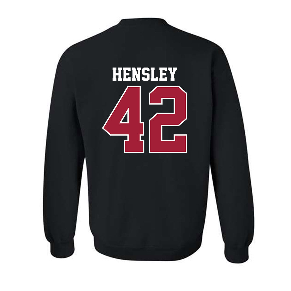 Oklahoma - NCAA Baseball : Reid Hensley - Sports Shersey Crewneck Sweatshirt-1