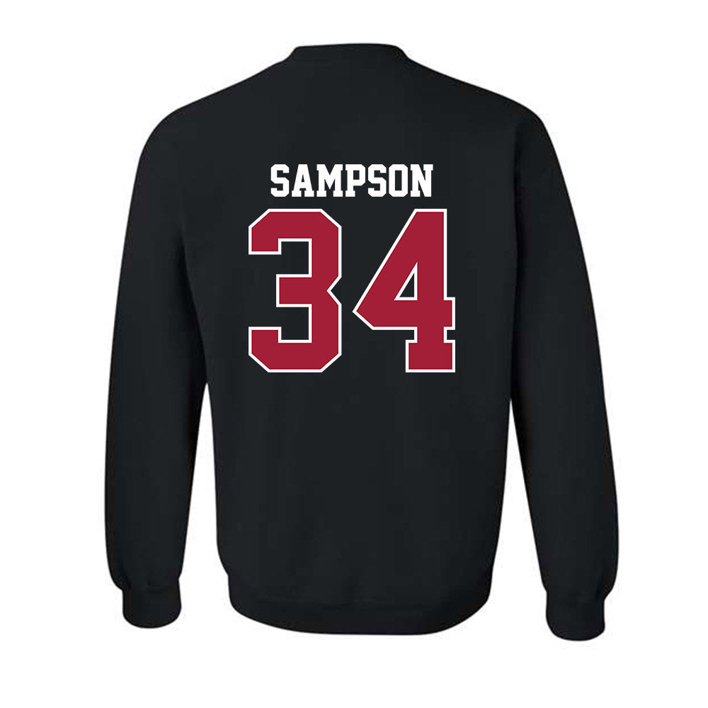 Oklahoma - NCAA Baseball : Beau Sampson - Sports Shersey Crewneck Sweatshirt-1