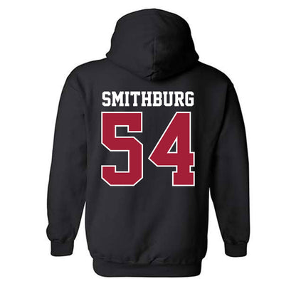 Oklahoma - NCAA Baseball : Nate Smithburg - Sports Shersey Hooded Sweatshirt-1