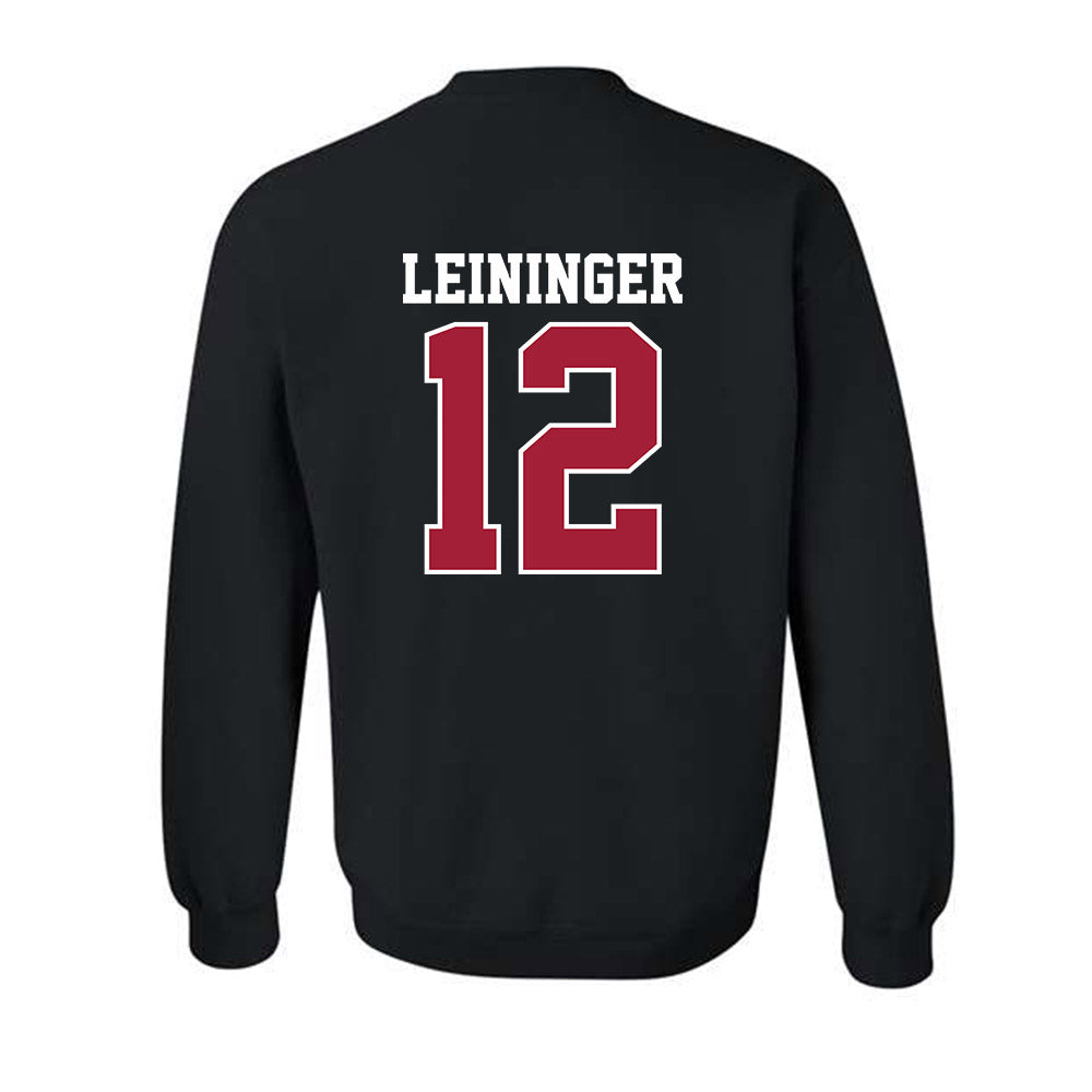 Oklahoma - NCAA Baseball : Ryley Leininger - Sports Shersey Crewneck Sweatshirt-1