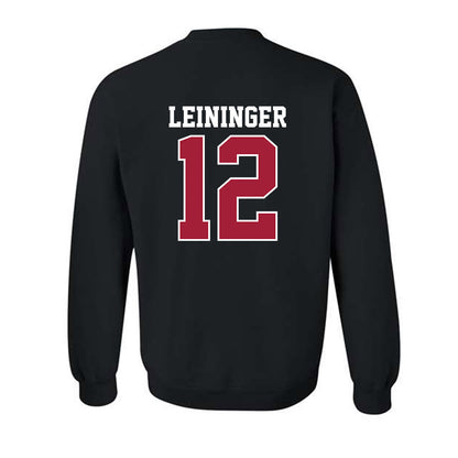 Oklahoma - NCAA Baseball : Ryley Leininger - Sports Shersey Crewneck Sweatshirt-1