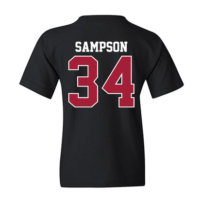 Oklahoma - NCAA Baseball : Beau Sampson - Sports Shersey Youth T-Shirt-1