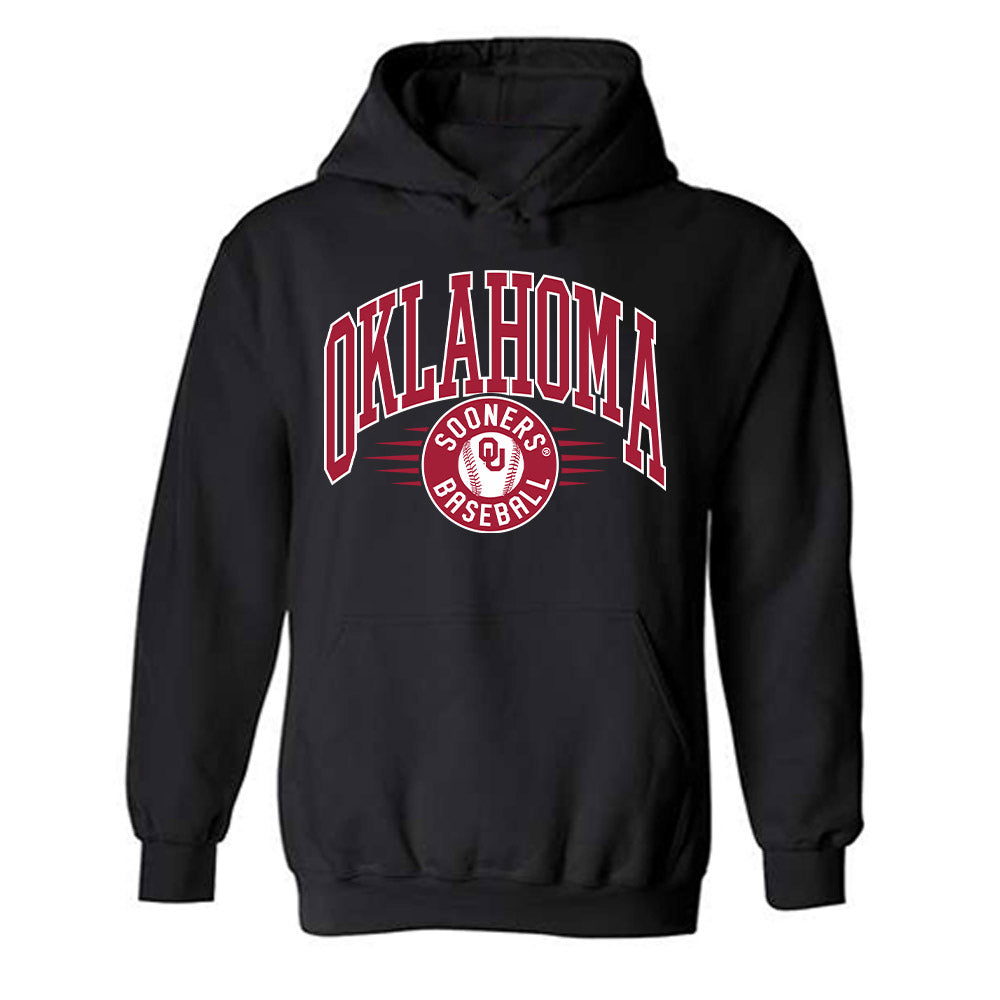 Oklahoma - NCAA Baseball : Nate Smithburg - Sports Shersey Hooded Sweatshirt-0