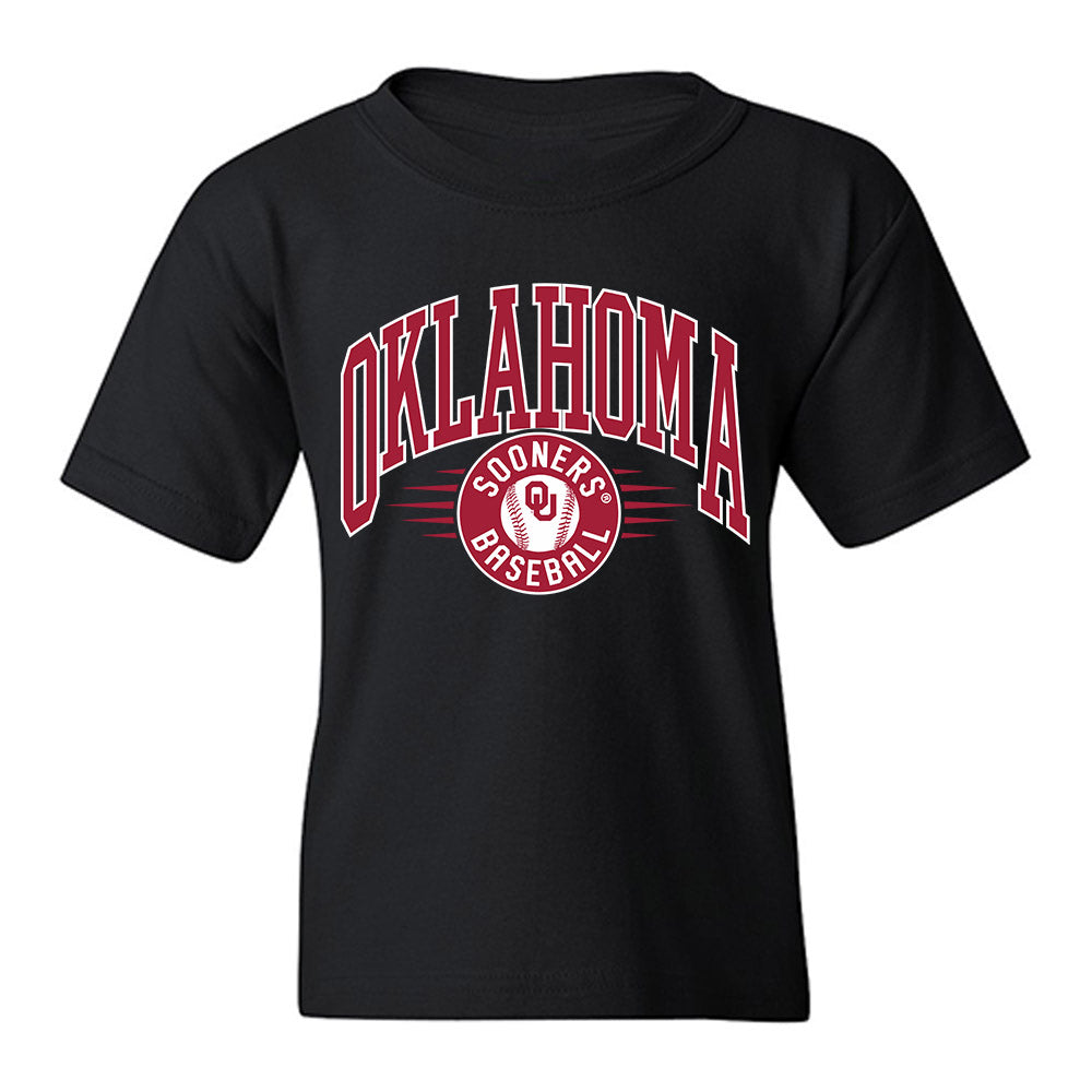 Oklahoma - NCAA Baseball : Myles Davis - Sports Shersey Youth T-Shirt-0