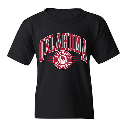 Oklahoma - NCAA Baseball : Myles Davis - Sports Shersey Youth T-Shirt-0