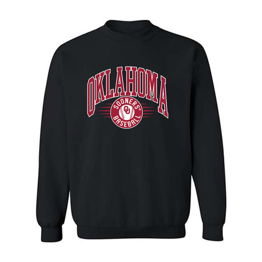Oklahoma - NCAA Baseball : Myles Davis - Sports Shersey Crewneck Sweatshirt-0