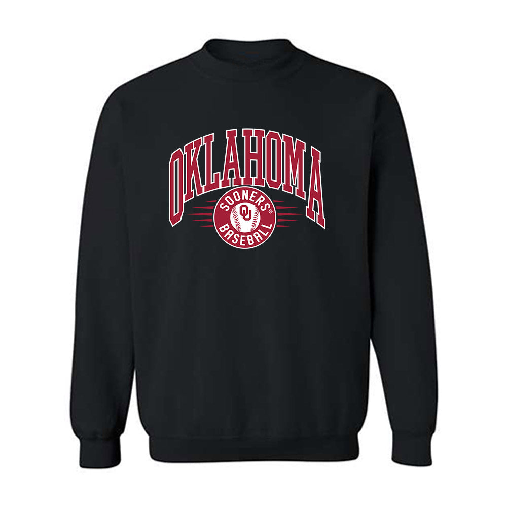 Oklahoma - NCAA Baseball : Beau Sampson - Sports Shersey Crewneck Sweatshirt-0