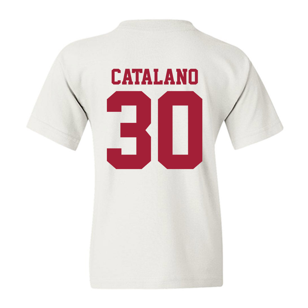 Oklahoma - NCAA Baseball : Michael Catalano - Sports Shersey Youth T-Shirt-1