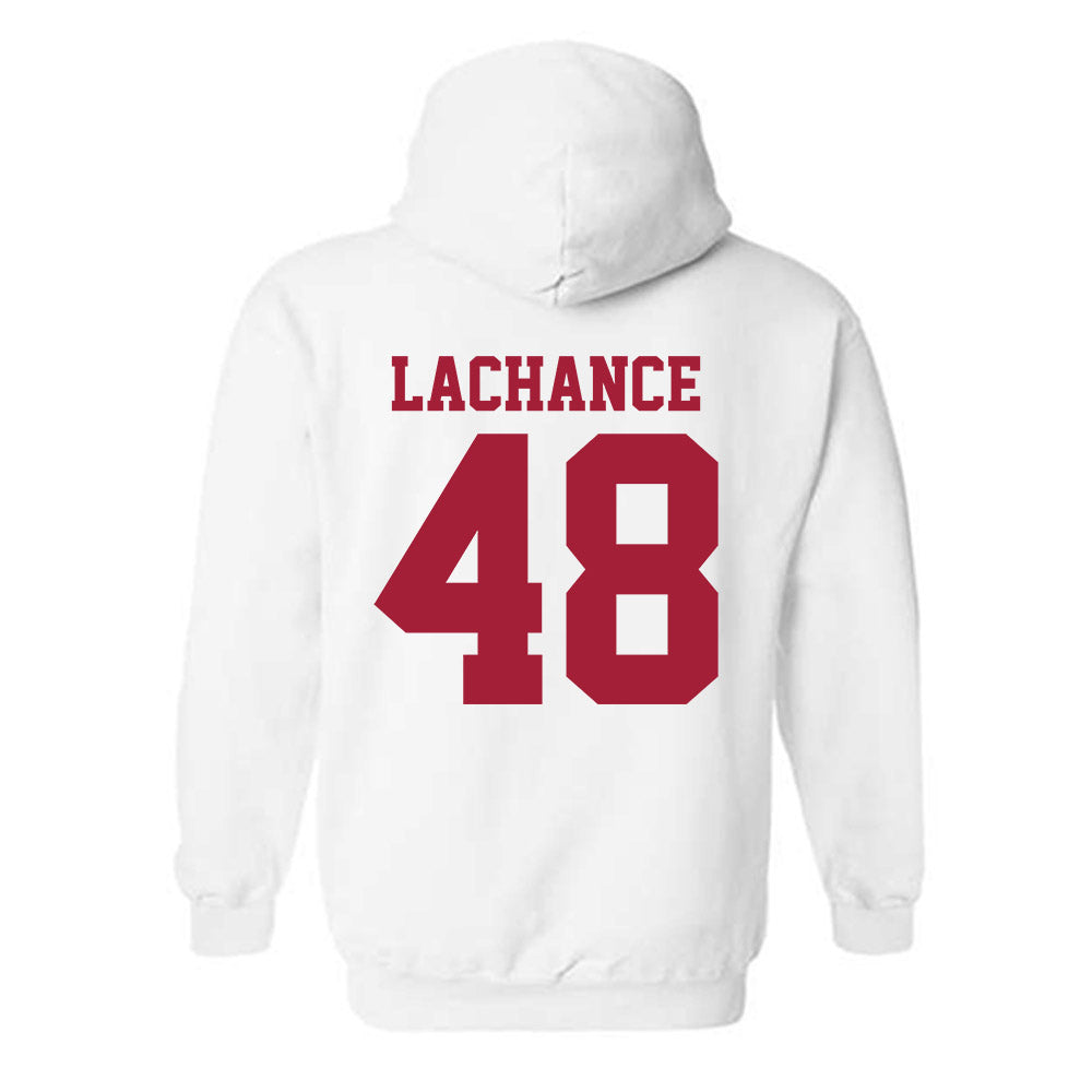 Oklahoma - NCAA Baseball : Deiten Lachance - Sports Shersey Hooded Sweatshirt-1