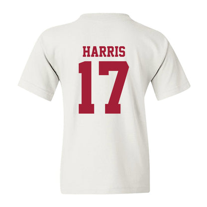 Oklahoma - NCAA Baseball : Dasan Harris - Sports Shersey Youth T-Shirt-1
