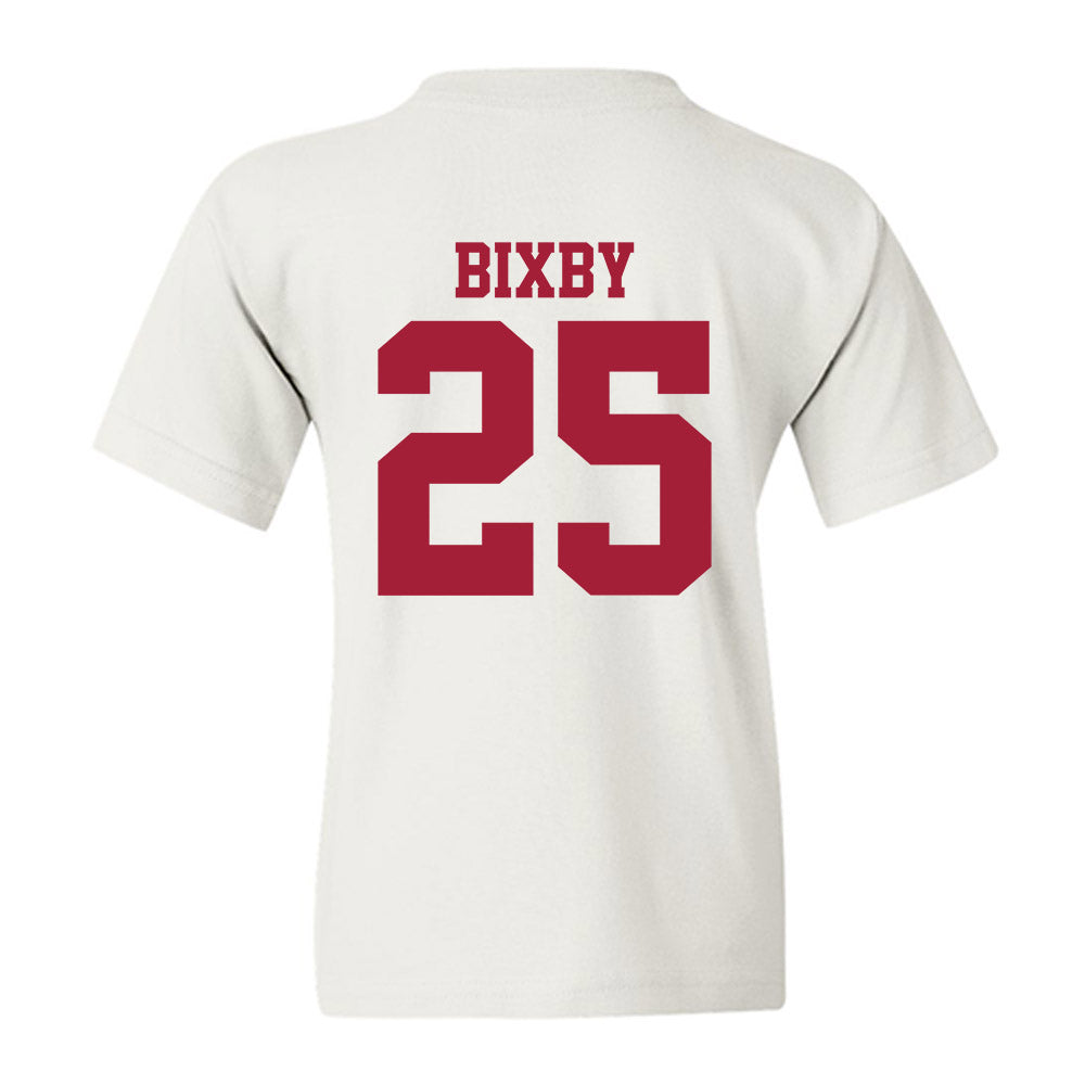 Oklahoma - NCAA Baseball : Mason Bixby - Sports Shersey Youth T-Shirt-1