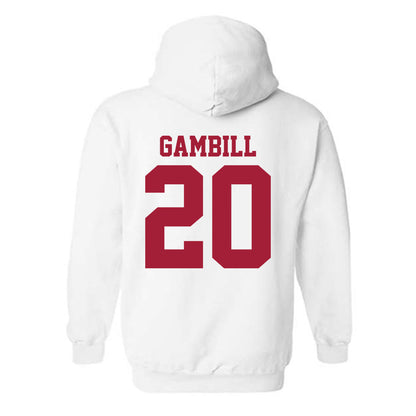 Oklahoma - NCAA Baseball : Trey Gambill - Sports Shersey Hooded Sweatshirt-1