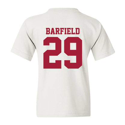 Oklahoma - NCAA Baseball : Jaden Barfield - Sports Shersey Youth T-Shirt-1