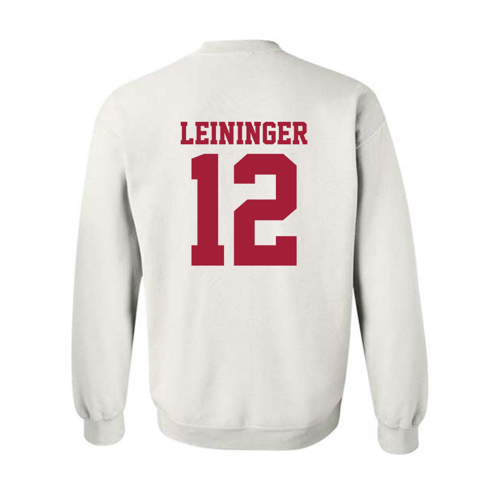 Oklahoma - NCAA Baseball : Ryley Leininger - Sports Shersey Crewneck Sweatshirt-1