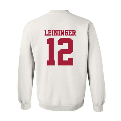 Oklahoma - NCAA Baseball : Ryley Leininger - Sports Shersey Crewneck Sweatshirt-1