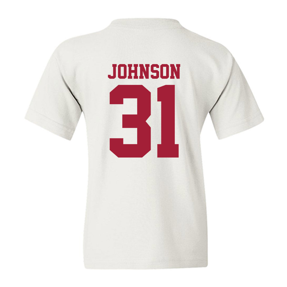 Oklahoma - NCAA Baseball : Cameron Johnson - Sports Shersey Youth T-Shirt-1