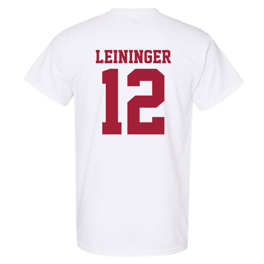 Oklahoma - NCAA Baseball : Ryley Leininger - Sports Shersey T-Shirt-1