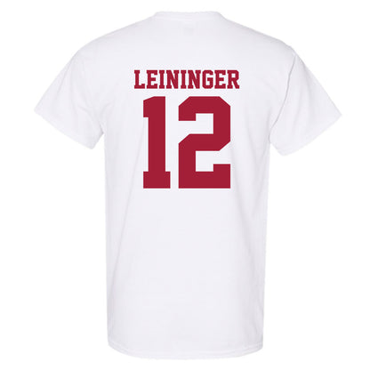 Oklahoma - NCAA Baseball : Ryley Leininger - Sports Shersey T-Shirt-1