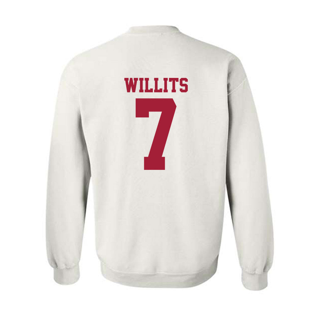 Oklahoma - NCAA Baseball : Jaxon Willits - Sports Shersey Crewneck Sweatshirt-1