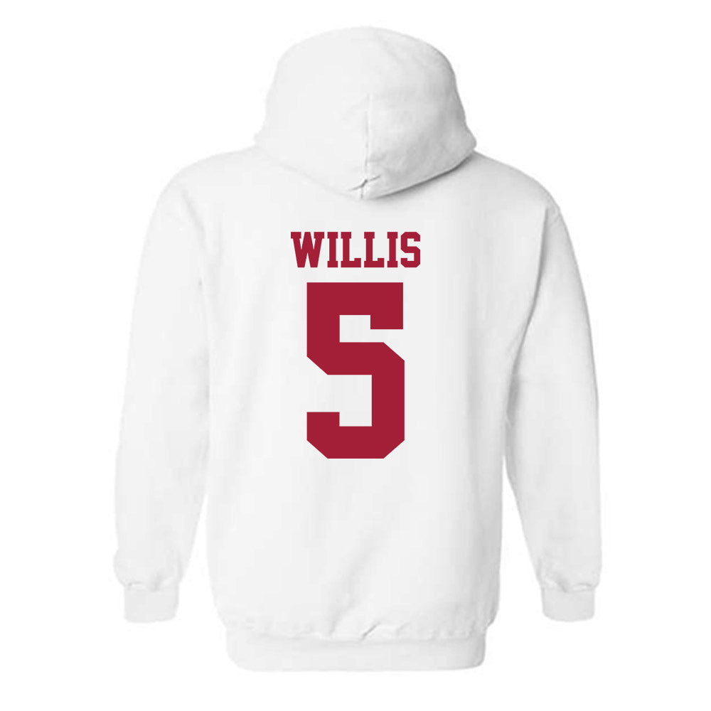 Oklahoma - NCAA Baseball : Dawson Willis - Sports Shersey Hooded Sweatshirt-1