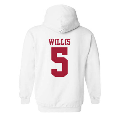 Oklahoma - NCAA Baseball : Dawson Willis - Sports Shersey Hooded Sweatshirt-1