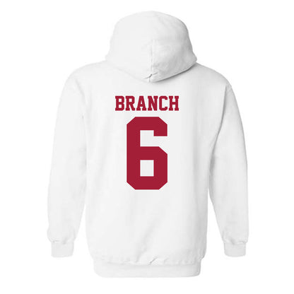 Oklahoma - NCAA Baseball : Kyle Branch - Sports Shersey Hooded Sweatshirt-1