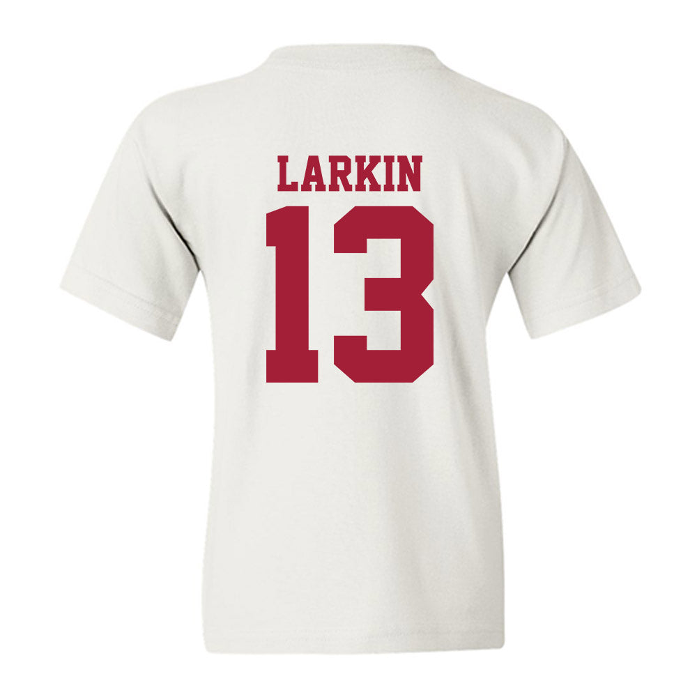 Oklahoma - NCAA Baseball : Connor Larkin - Sports Shersey Youth T-Shirt-1