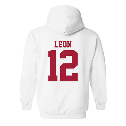 Oklahoma - NCAA Baseball : Kadyn Leon - Sports Shersey Hooded Sweatshirt-1