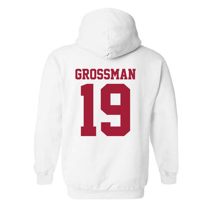 Oklahoma - NCAA Baseball : Jaxon Grossman - Sports Shersey Hooded Sweatshirt-1