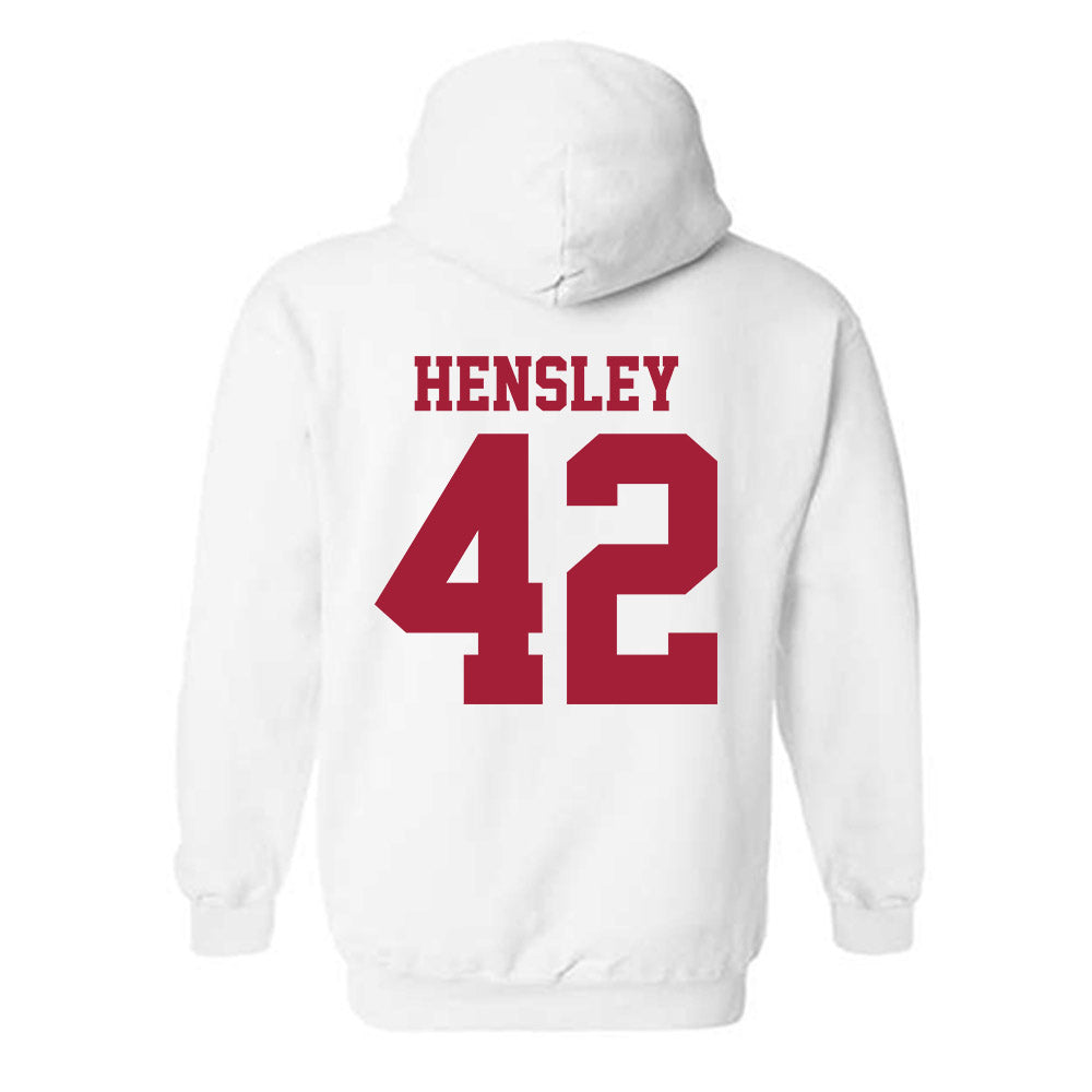 Oklahoma - NCAA Baseball : Reid Hensley - Sports Shersey Hooded Sweatshirt-1