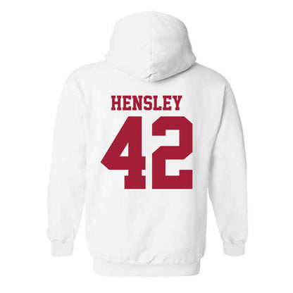 Oklahoma - NCAA Baseball : Reid Hensley - Sports Shersey Hooded Sweatshirt-1