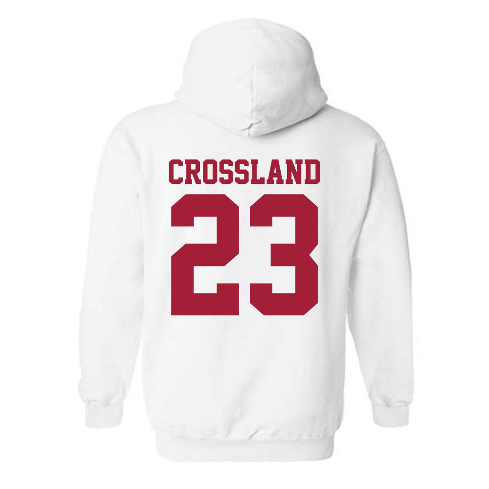 Oklahoma - NCAA Baseball : Cade Crossland - Sports Shersey Hooded Sweatshirt-1